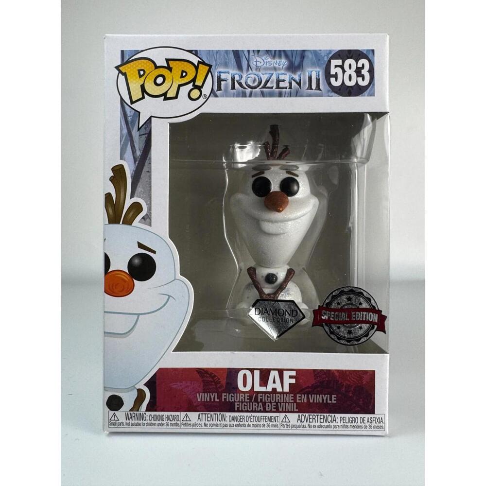 Funko Pop! Frozen II Olaf #583 Exclusive Diamond Collection